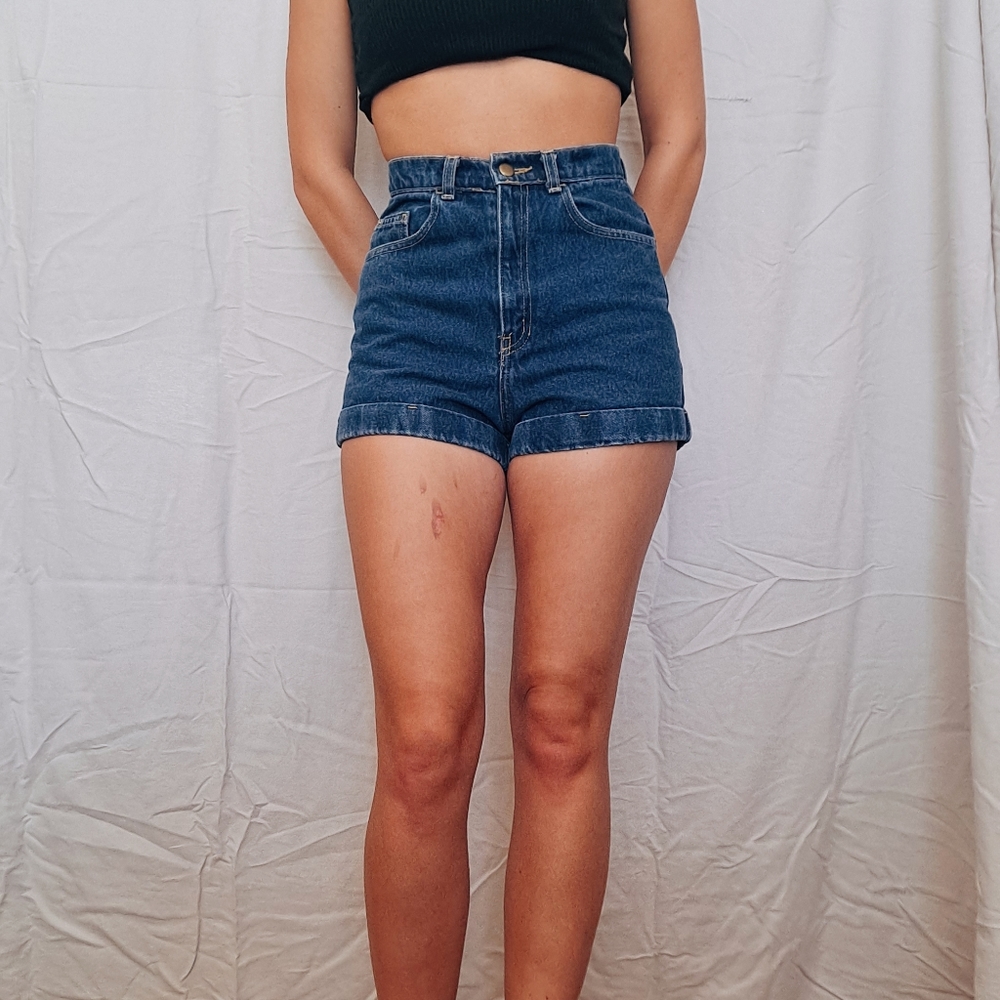 Super high waisted American Apparel shorts